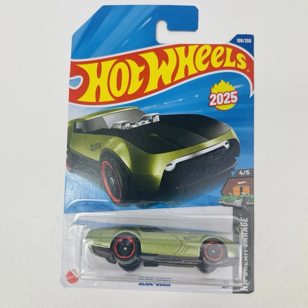 2025 Hot Wheels SLIDE-BURN Green Beach Bomb Serries In Stock New Case L